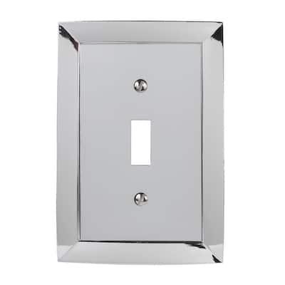 Traditional Shape _ 2-161T Chrome Plated Switch plate Cover Wall plate Traditional Shape _ 2-161T Chrome Plated Switch plate Cover Wall plate
