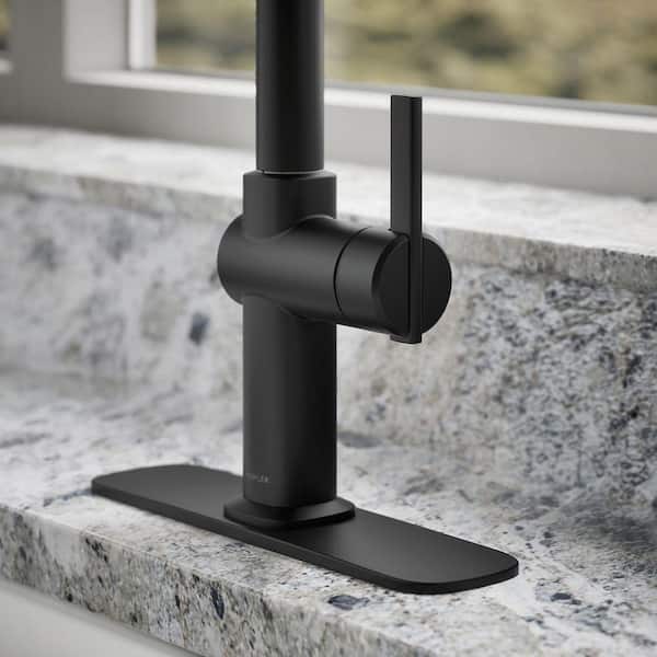 KOHLER Clarus Single Handle Pull Down Sprayer Kitchen Faucet in
