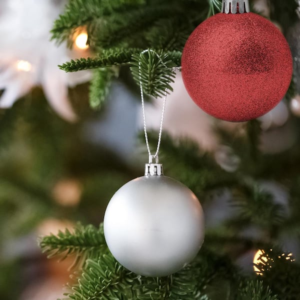 Christmas White Ornament Hooks