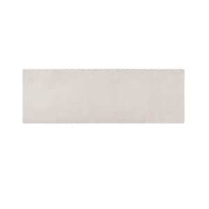 Marshmallow Taupe 24 in. x 72 in. Bath Mat