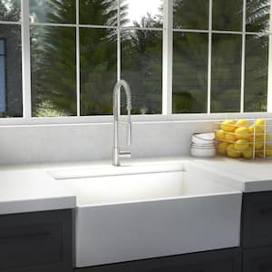 ZLINE Sierra Kitchen Faucet in Brushed Nickel (SRA-KF-BN)