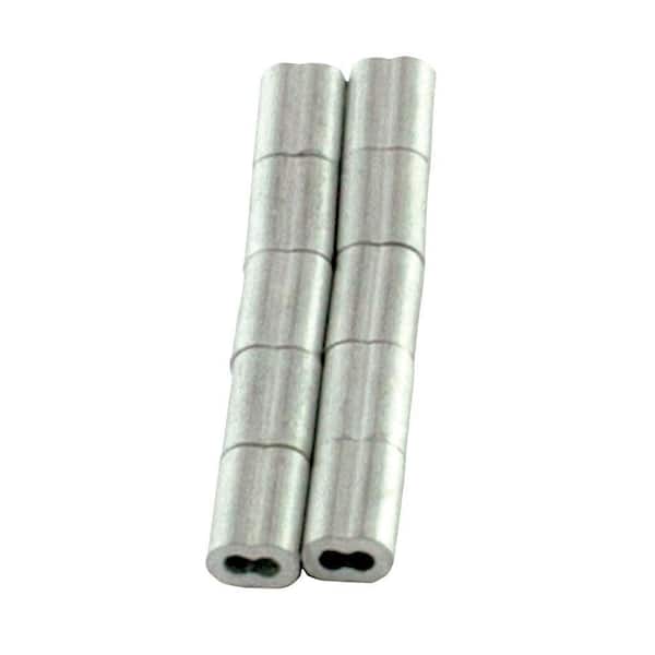 Everflow Ferrules Everbilt Ferrules 3/32 in. Aluminum (10-Pack) 838914 - The Home Depot