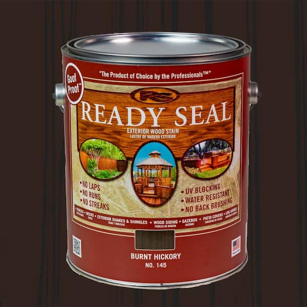 Ready Seal 1 Gal. Burnt Hickory Exterior Wood Stain and Sealer