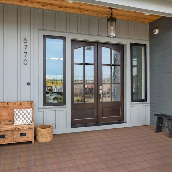 Quarry Flame Brown 7-3/4 in. x 7-3/4 in. Ceramic Floor and Wall Tile (9.24 sq. ft./Case)