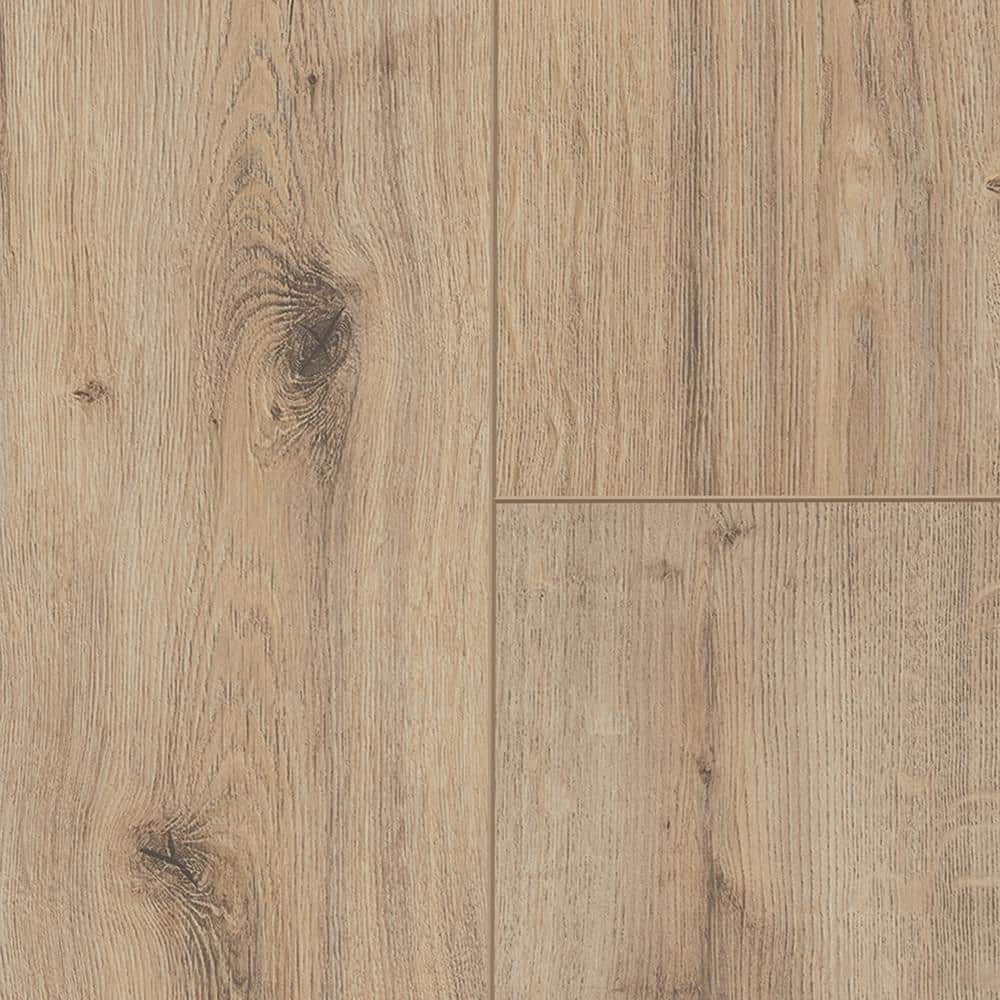 Take Home Sample - Berkmar View Beige Waterproof Laminate Wood Flooring