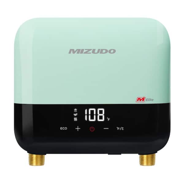 Elite 3.5 kW 0.68 GPM 120-Volt Point of Use Tankless Electric Instant Hot Water Heater, Light Green
