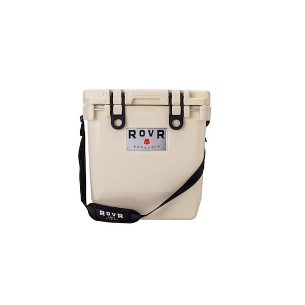 RovR CoolR 25 ( 25 Qt.) Cooler with Adjustable Shoulder Strap in Sand