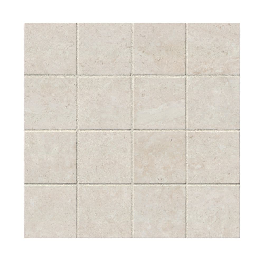 Barri Marfil White 12 in. x 12 in. Matte Porcelain Stone Look Floor Tile (10.89 sq. ft. /Case) price history on PriceWatchPro