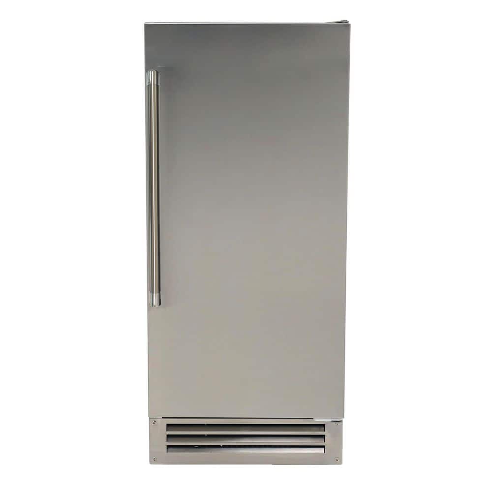 15 in. 49 lb. Cube Ice Built-in or Freestanding Selectable Cube Size Ice Maker in Stainless Steel price history on PriceWatchPro