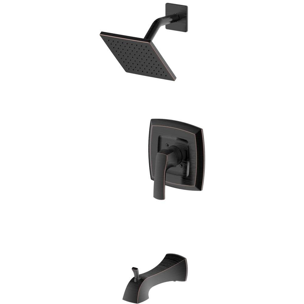 Cardania 1-Handle 1-Spray Tub and Shower Faucet in Oil Rubbed Bronze (Valve Included ) price history on PriceWatchPro