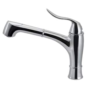 Surge Single-Handle Pull Out Sprayer Kitchen Faucet with CeraDox Technology in Polished Chrome
