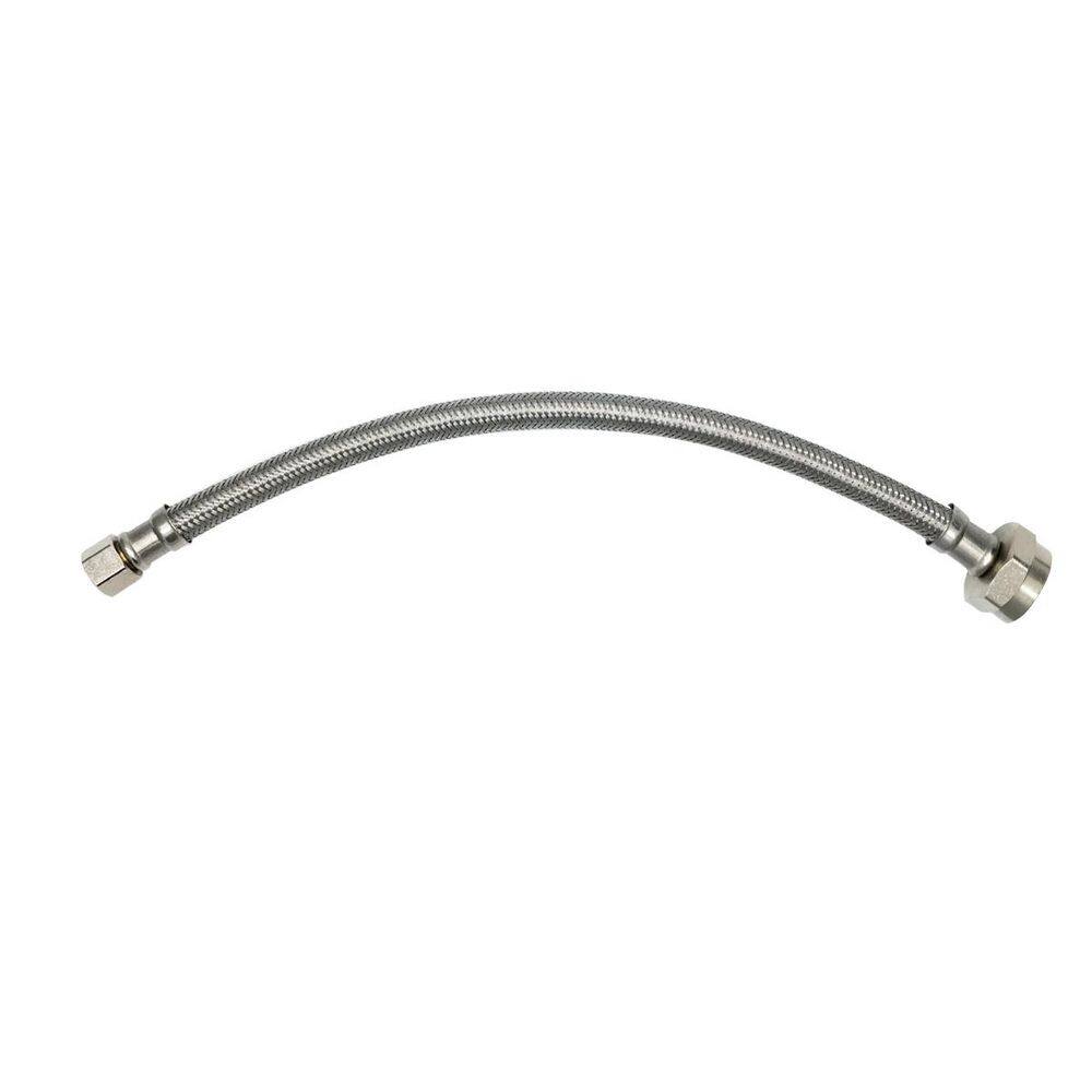 3/8 in. OD x 7/8 in. Brass Nut x 16 in. Stainless Steel Toilet Line price history on PriceWatchPro