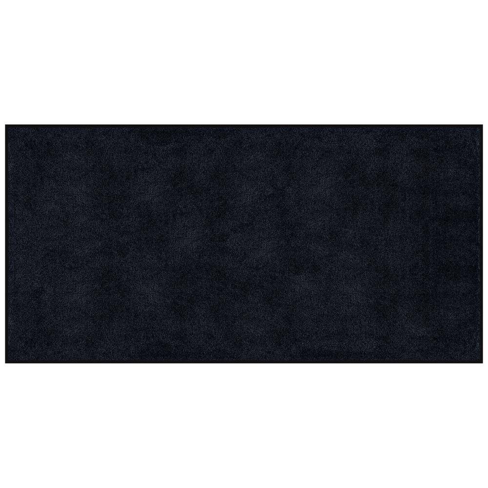 Dirt Stopper Supreme 36 in. x 96 in. Door Mat Black