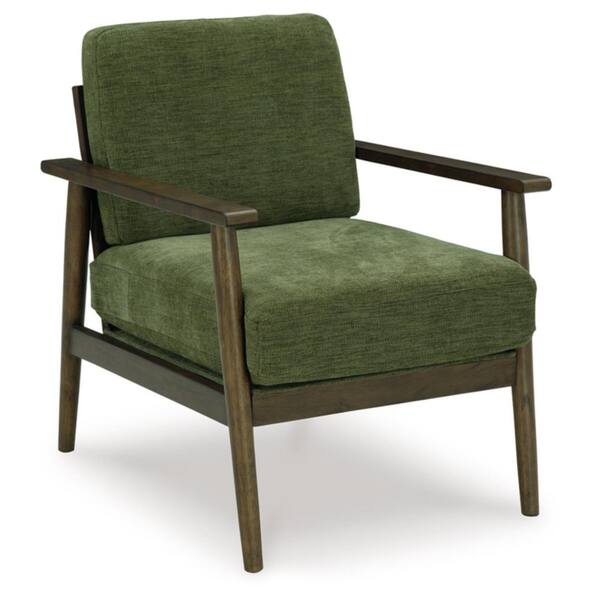Signature DESIGN BY ASHLEY Bixler Green/Brown Polyester Showood