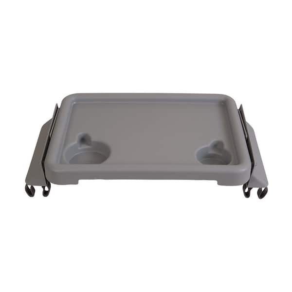 Drink & Plate Disposable Plastic Serving Tray for 32 Guests