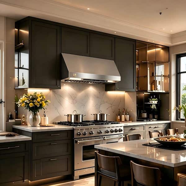 Professional Series 304 Stainless Steel 30 inch Under Cabinet Range Hood with 4-Speed Levels and Smart Control