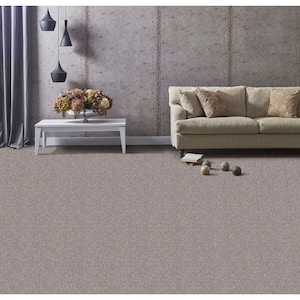 Founder - Forerunner - Brown 18 oz. SD Polyester Texture Installed Carpet