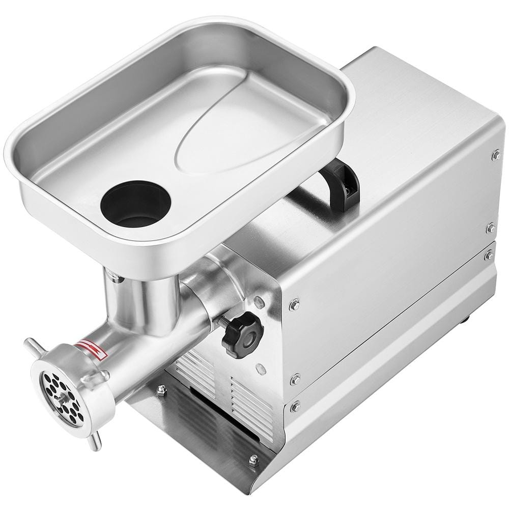 Electric Meat Grinder 300W Stainless Steel 5 lb./Min Capacity with Sausage Stuffing Tubes