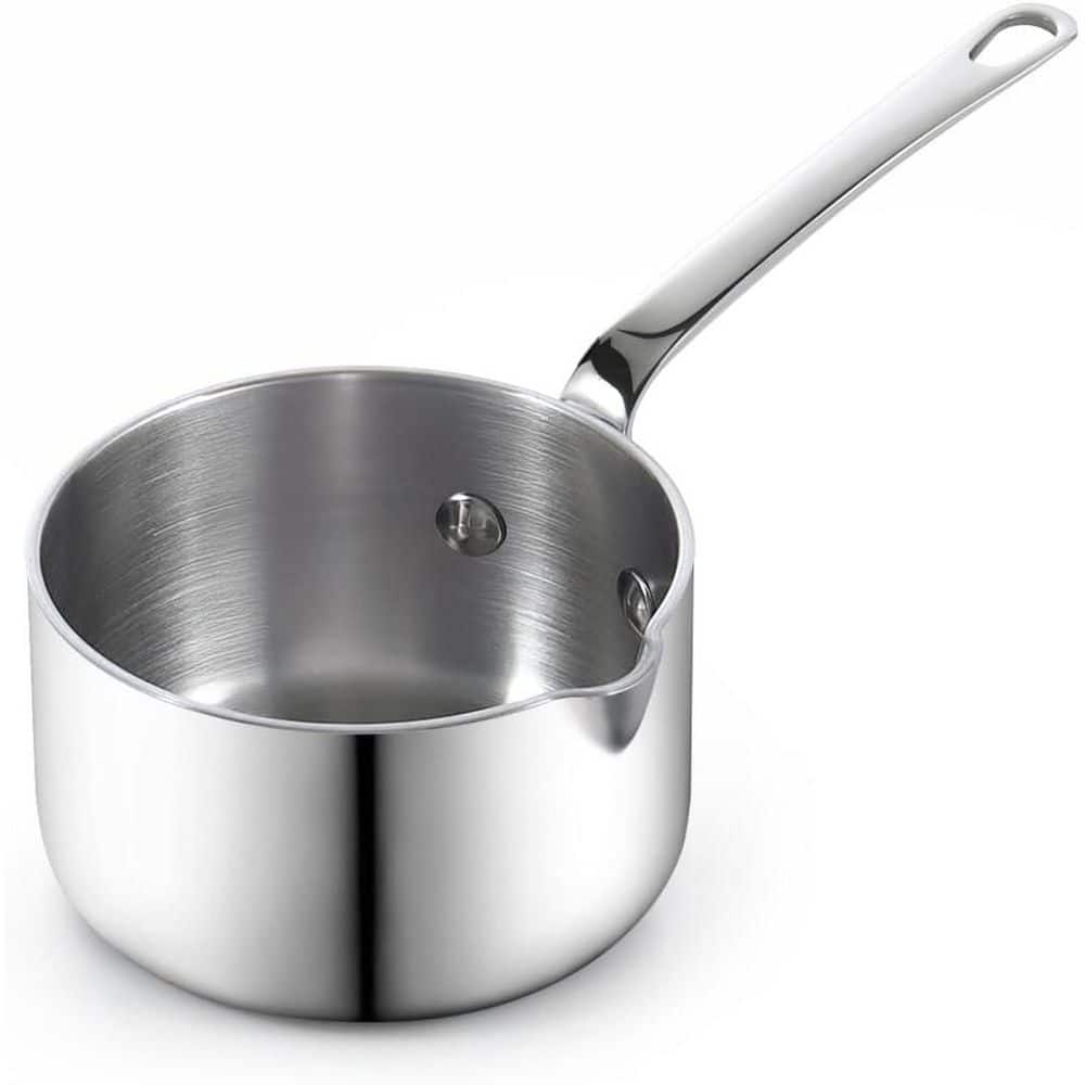 Cooks Standard 0.29 qt. Multi-Ply Clad Stainless Steel Butter Warmer ...