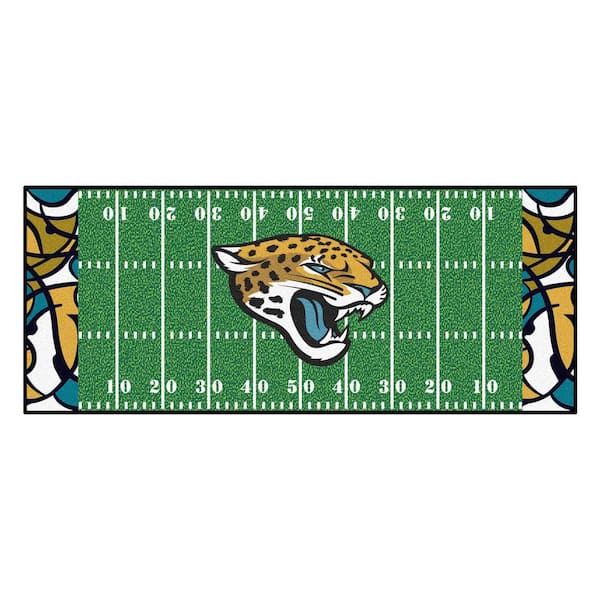 FANMATS Jacksonville Jaguars Football Field Runner