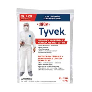DuPont Tyvek XL Painters Coverall with Hood and Boots