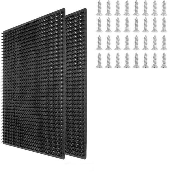 KIWDZFU Soft Touch Livestock Scratcher Pad Itch Relief for Farm Animals Goat Sheep Cow Pig 2-Pack Equipment