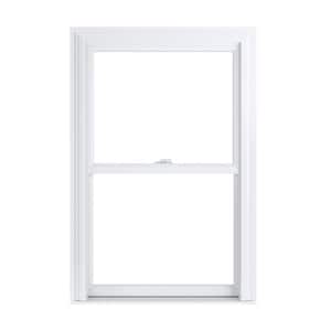27.75 in. x 41.25 in. 70 Pro Series White Double Hung Low-E Argon Glass Vinyl Replacement Window, Screen Incl