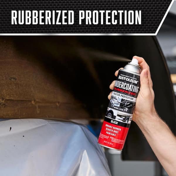 Rust-Oleum Automotive 15 oz. Matte Black Rubberized Undercoating