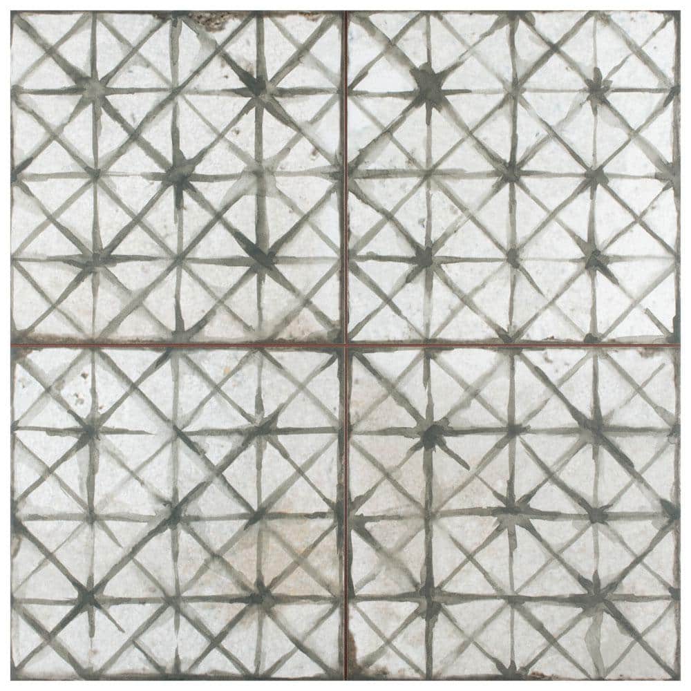 Kings Temple Sage 17-5/8 in. x 17-5/8 in. Ceramic Floor and Wall Tile (10.95 sq. ft./Case) price history on PriceWatchPro