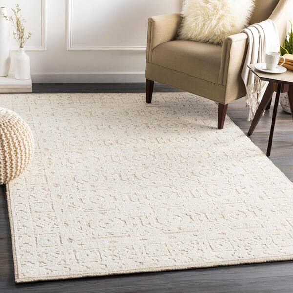 Artistic Weavers Stanley Tan/Cream 9 ft. x 12 ft. Indoor Area Rug