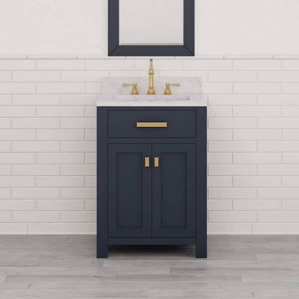 Water Creation Madison 24 in. W x 21.5 in. D x 34 in. H Single