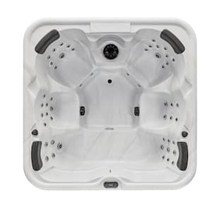 Eclipse 6-Person 51 Jet Hot Tub with Pearl Gray Interior and Bluetooth