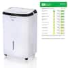 ENERGY STAR 50-Pint Dehumidifier with Filter Change Alert
