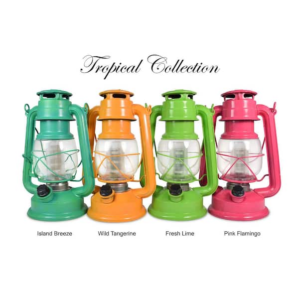 Northpoint Tropical Collection Island Breeze Battery Operated LED Lantern