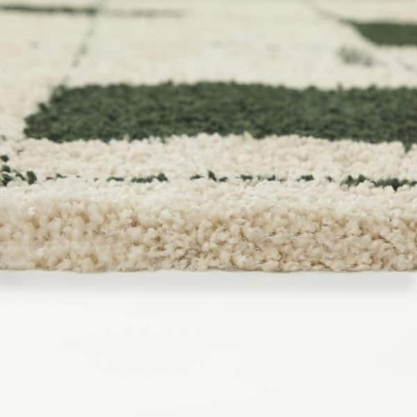 Emrys Green/Beige 8 ft. x 10 ft. Area Rug