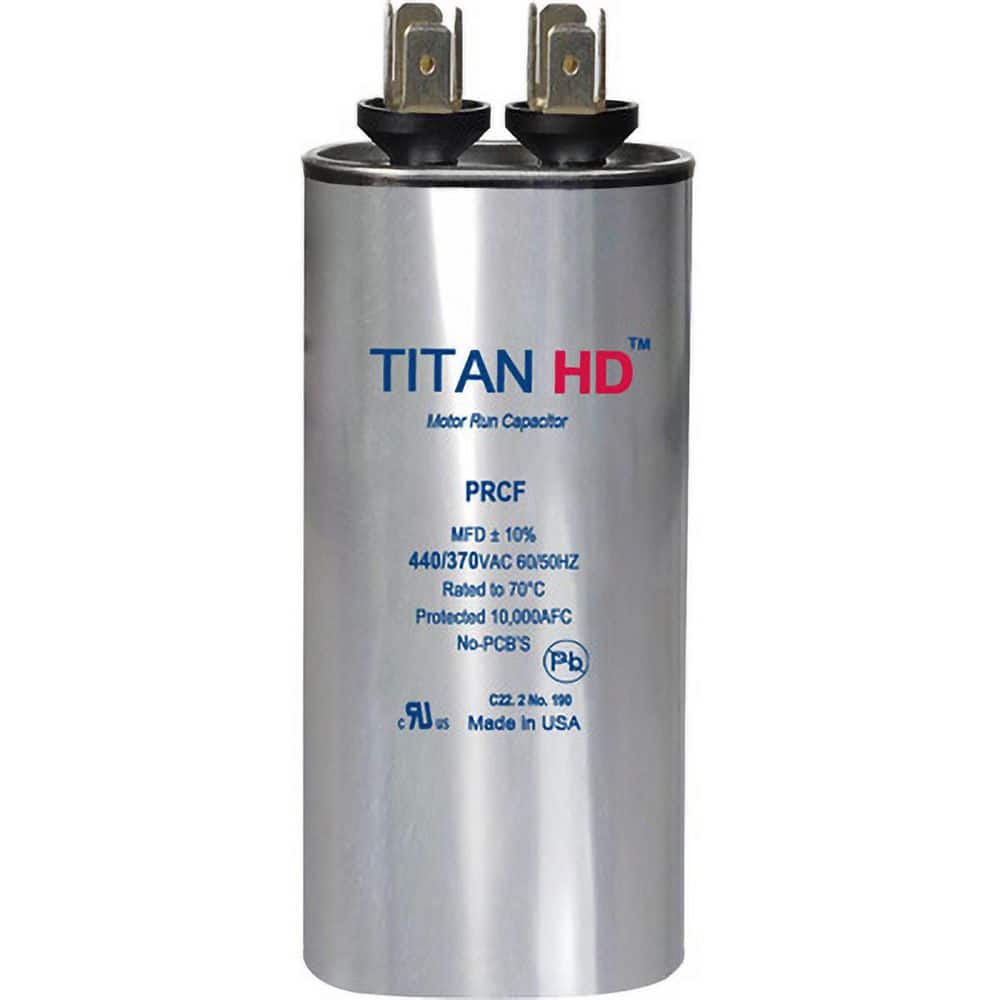 Titan HD 45 MFD, 440-Volt/370-Volt Dual Voltage Round Run Capacitor price history on PriceWatchPro