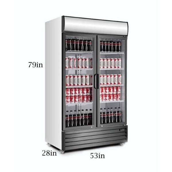 Cooler Depot 53 in. W 33.6 cu. ft. Commercial Refrigerator 