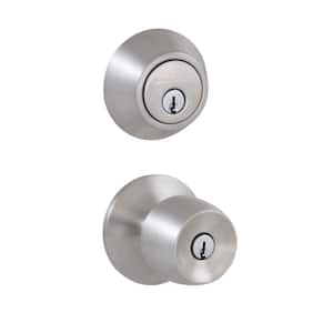 Brandywine Stainless Steel Combo Pack with Single Cylinder Deadbolt