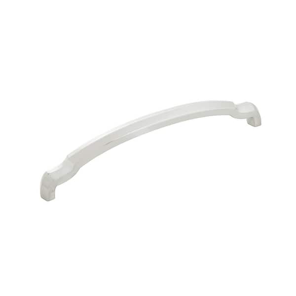 HICKORY HARDWARE Veranda Collection 6-5/16 in. (160 mm) Center-to-Center Satin Nickel Finish Cabinet Pull (10-Pack)