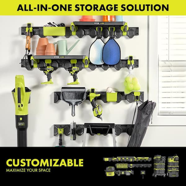 RYOBI LINK Wall Storage 35-Piece Kit STM520K - The Home Depot