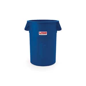 44 Gal. Blue Outdoor Trash Can