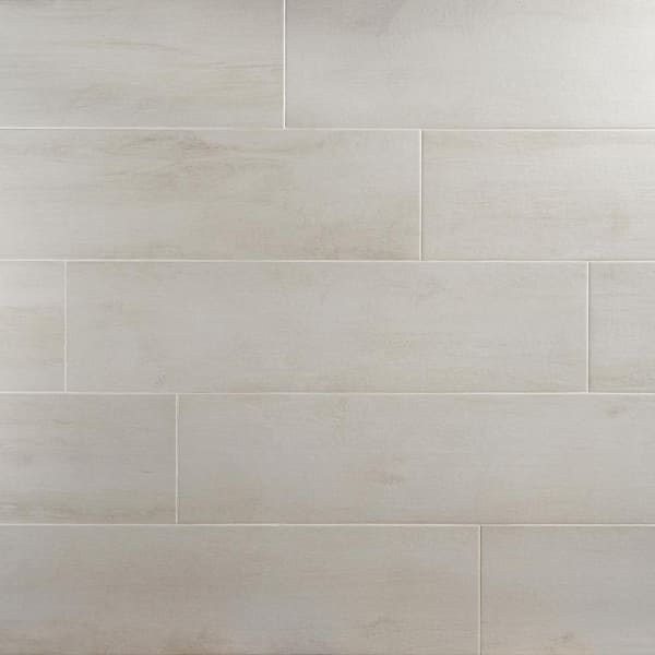 Ivy Hill Tile Briarwood Bone 9.84 in. x 39.4 in. Matte Porcelain Floor and Wall Tile (16.14 sq. ft./Case)
