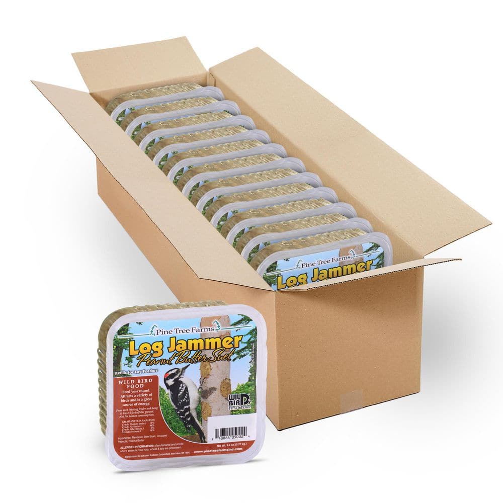 9.4 oz. Log Jammer Peanut Butter Suet Plugs for Wild Birds (12-Pack) price history on PriceWatchPro