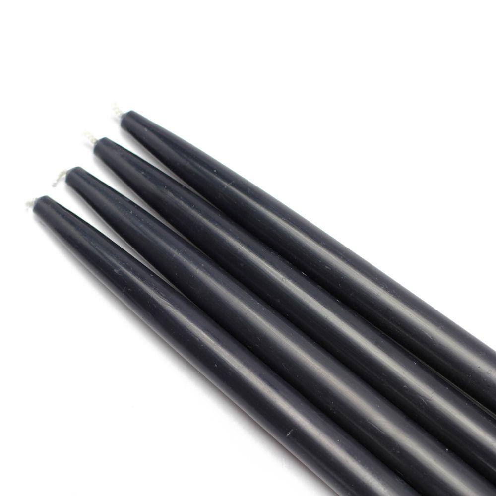 UPC 685024159790 product image for Zest Candle 10 in. Black Taper Candles (12-Set) | upcitemdb.com