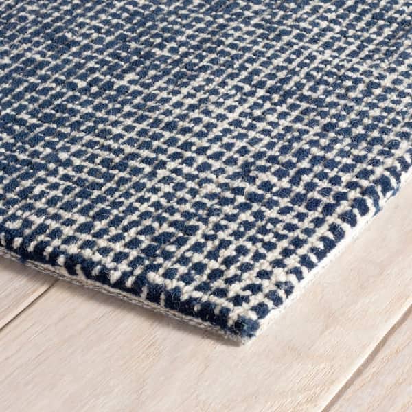 Matrix Hand Tufted Wool Ink 5 ft. x 8 ft. Indoor Area Rug