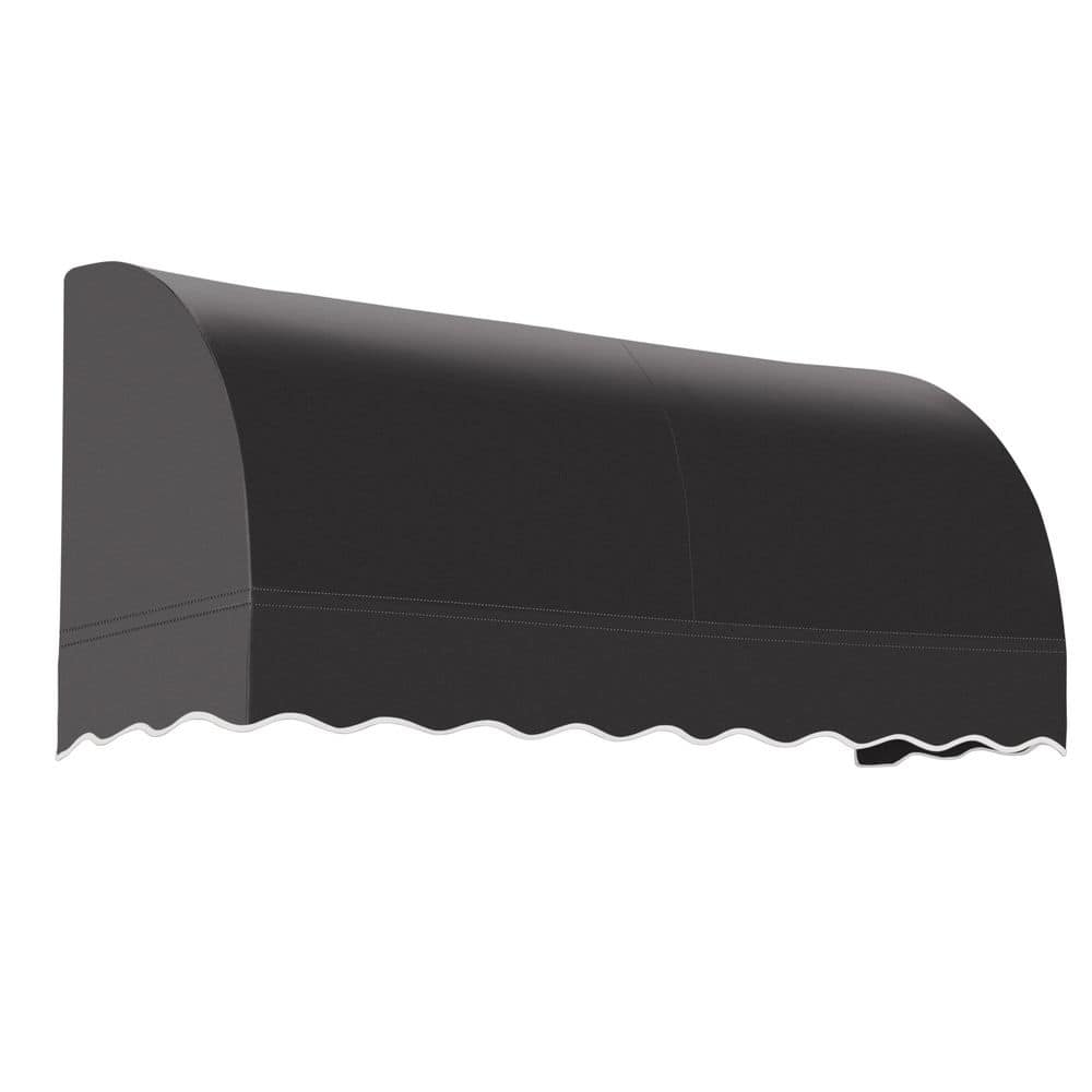 7.38 ft. Savannah Fixed Awning (88.5 in. W x 31 in. H x 24 in. D) with Acrylic Fabric in Black price history on PriceWatchPro