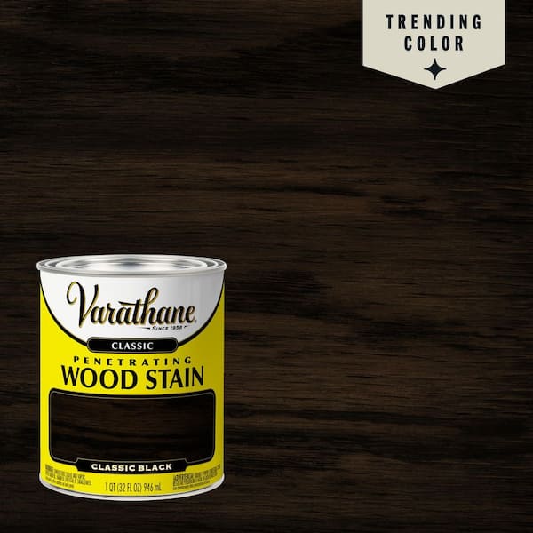 1 qt. Black Classic Interior Wood Stain