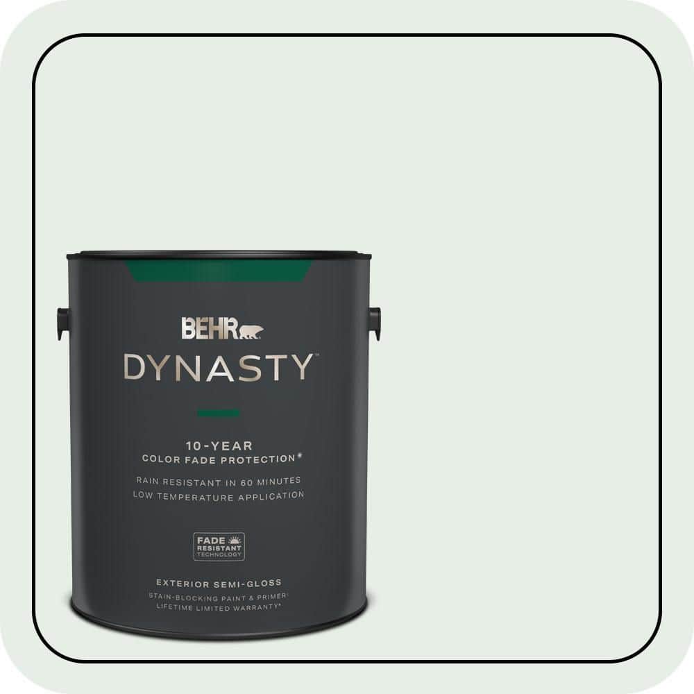 1 gal. #460C-1 Aegean Mist Semi-Gloss Exterior Stain-Blocking Paint & Primer price history on PriceWatchPro