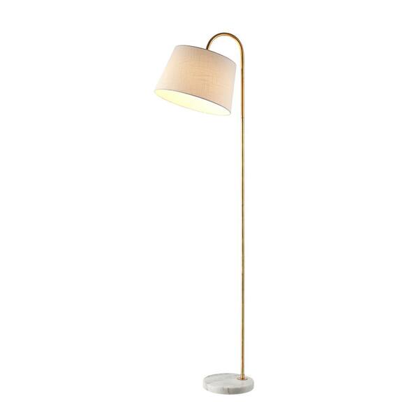 Safavieh Dacey 68 5 In Gold Leaf White Floor Lamp Fll4071a Gold Leaf White Floor Lamp Fll4071a, Modern Outdoor Floor Lamps Target
