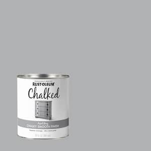 30 oz. Aged Gray Ultra Matte Interior Chalked Paint (2-Pack)